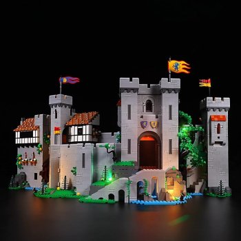 Kit d'Éclairage à LED pour Icons Le Château des Chevaliers du Lion