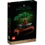 LEGO Botanical Collection Bonsai Tree Verpackung mit detailliertem grünem Bonsai-Baum mit filigranen Blättern in rechteckigem Topf