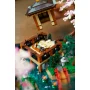 LEGO japanischer Pavillon mit grauem Dach und Teetisch, umgeben von rosa Kirschblüten und Koi-Teich LEGO japanischer Pavillon mit grauem Dach und Teetisch, umgeben von rosa Kirschblüten und Koi-Teich