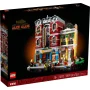 LEGO Jazz Club (10312) Verpackung mit rot-weißem modularem Gebäude mit Jazz Club Schild und Minifiguren
