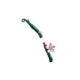 Grüner gebogener LEGO-Stiel mit rosa-weißer Orchideenblüte, botanische Elemente aus Set 10311 Grüner gebogener LEGO-Stiel mit rosa-weißer Orchideenblüte, botanische Elemente aus Set 10311