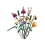 Bouquet de fleurs LEGO avec roses, marguerites, lavande et coquelicots aux couleurs variées sur tiges vertes Bouquet de fleurs LEGO avec roses, marguerites, lavande et coquelicots aux couleurs variées sur tiges vertes