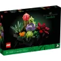 Boîte LEGO 10309 Les succulentes avec 9 plantes colorées en briques sur fond noir de la collection Botanical Boîte LEGO 10309 Les succulentes avec 9 plantes colorées en briques sur fond noir de la collection Botanical
