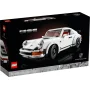 Boîte LEGO Creator Expert Porsche 911 blanche sur fond noir avec logo Porsche, référence 10295, 1458 pièces, 18+